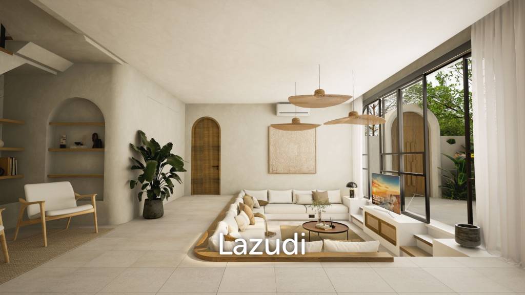 MODERN 4-BEDROOM VILLA IN SESEH, 400 METERS FROM THE BEACH