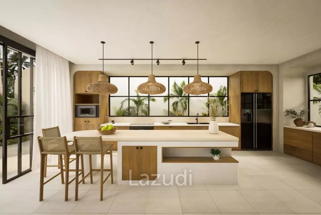 MODERN 4-BEDROOM VILLA IN SESEH, 400 METERS FROM THE BEACH