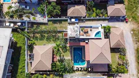 Dolphin Bay Beach: 4 Schlafzimmer Pool Villa NUR 200 Meter vom Strand entfernt