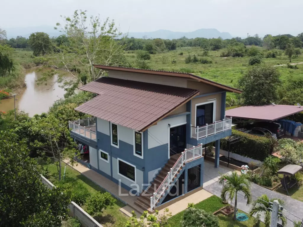 ขายบ้าน 2 ห้องนอนวิวภูเขา 180° พร้อมที่ดิน 4 ไร่
