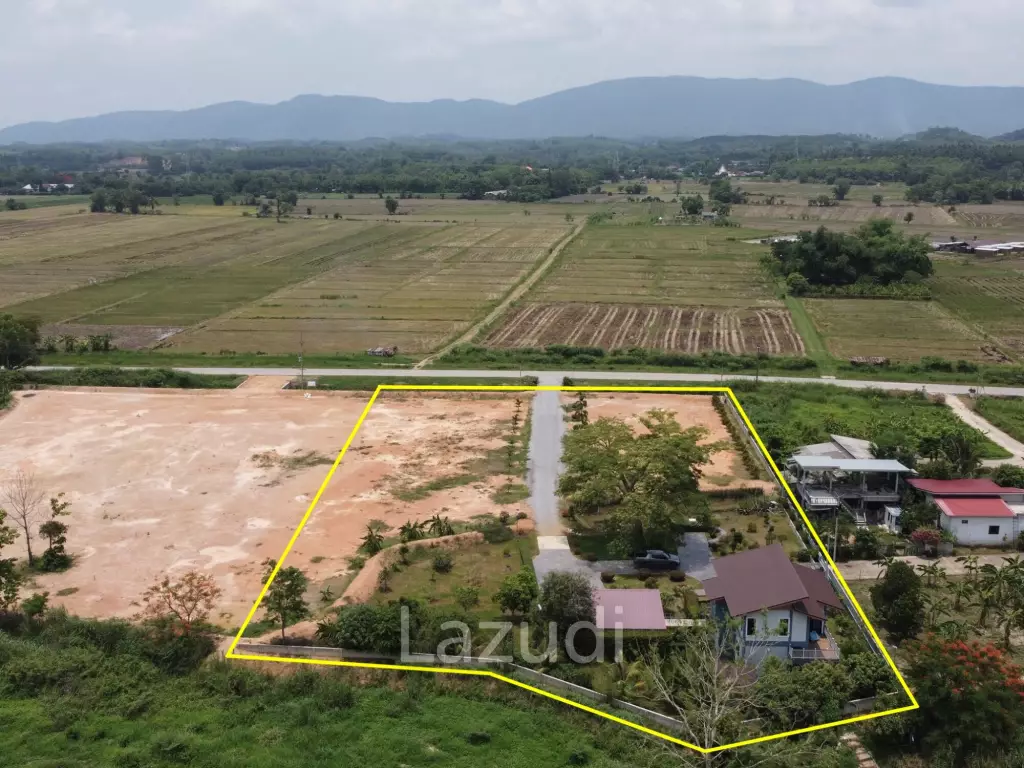 ขายบ้าน 2 ห้องนอนวิวภูเขา 180° พร้อมที่ดิน 4 ไร่