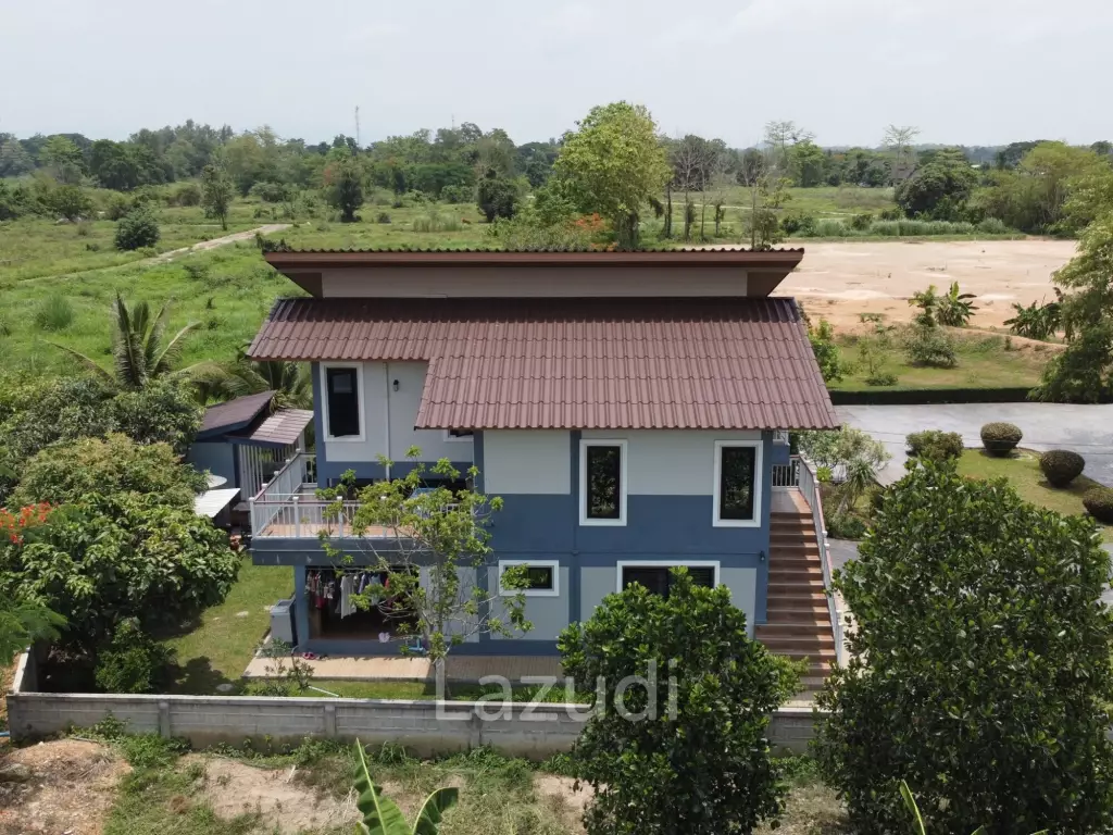ขายบ้าน 2 ห้องนอนวิวภูเขา 180° พร้อมที่ดิน 4 ไร่