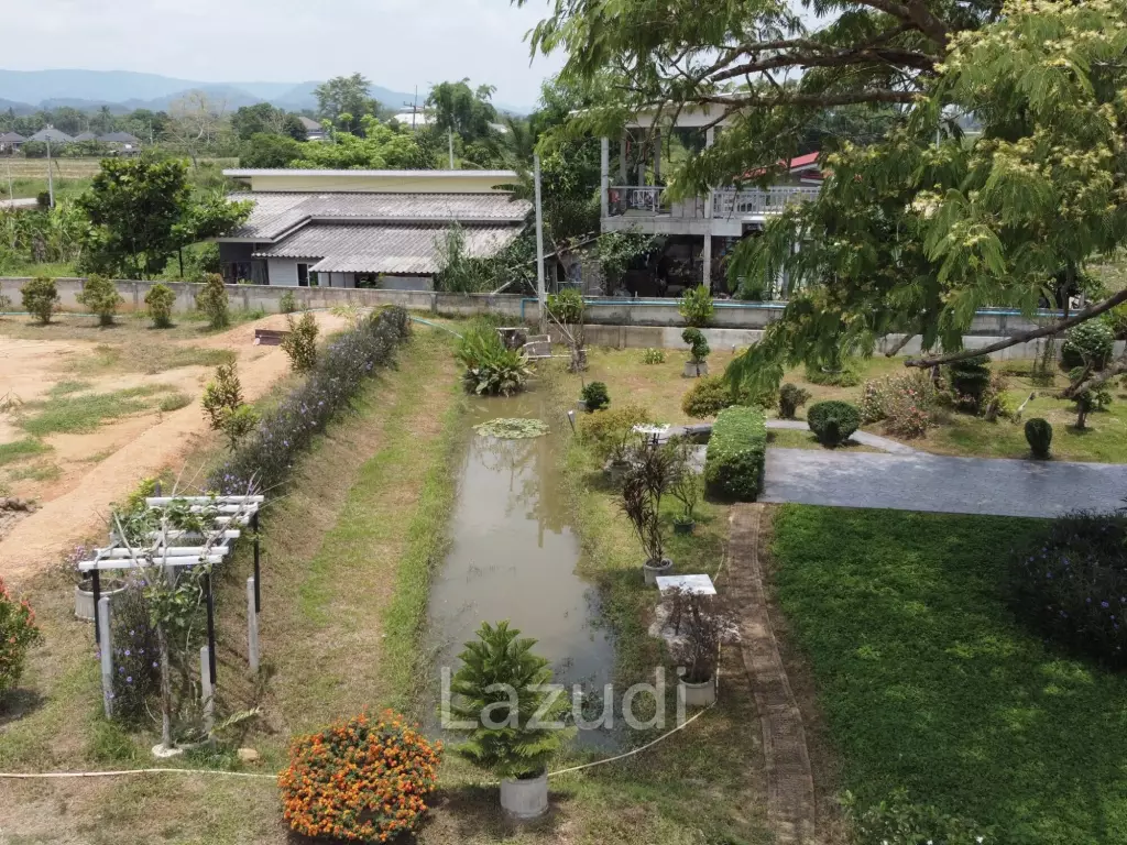 ขายบ้าน 2 ห้องนอนวิวภูเขา 180° พร้อมที่ดิน 4 ไร่