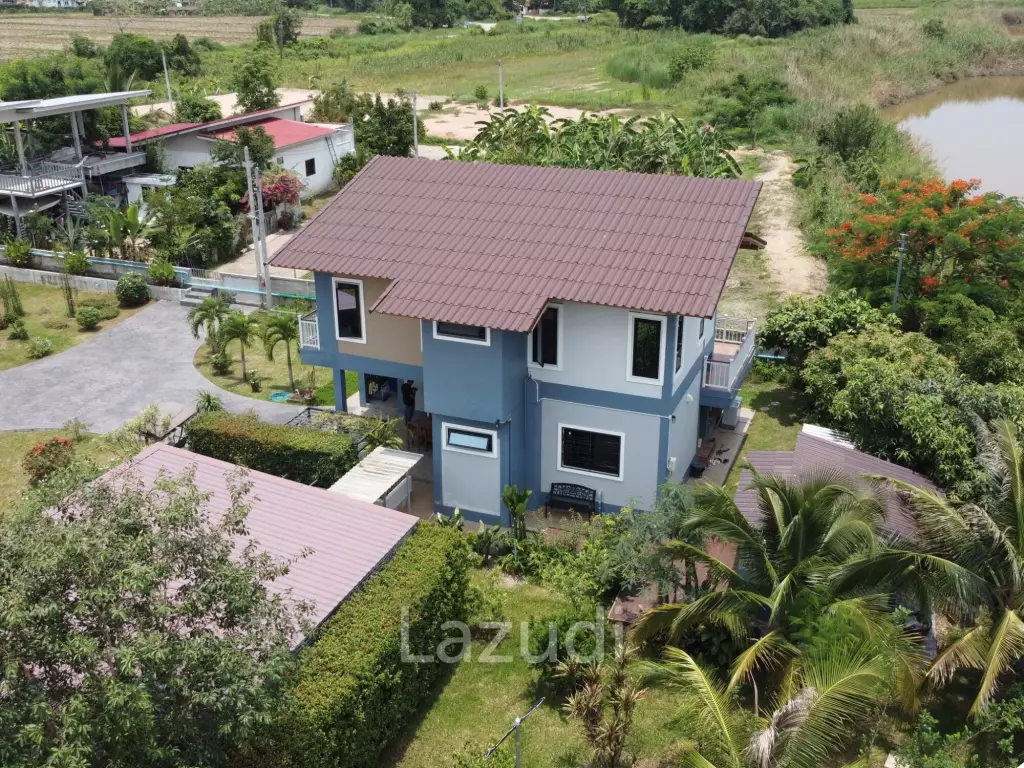 ขายบ้าน 2 ห้องนอนวิวภูเขา 180° พร้อมที่ดิน 4 ไร่
