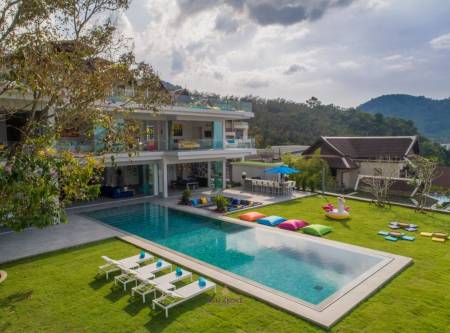 "SEA VIEW" 5 Bedroom Private Pool Villa in Patong