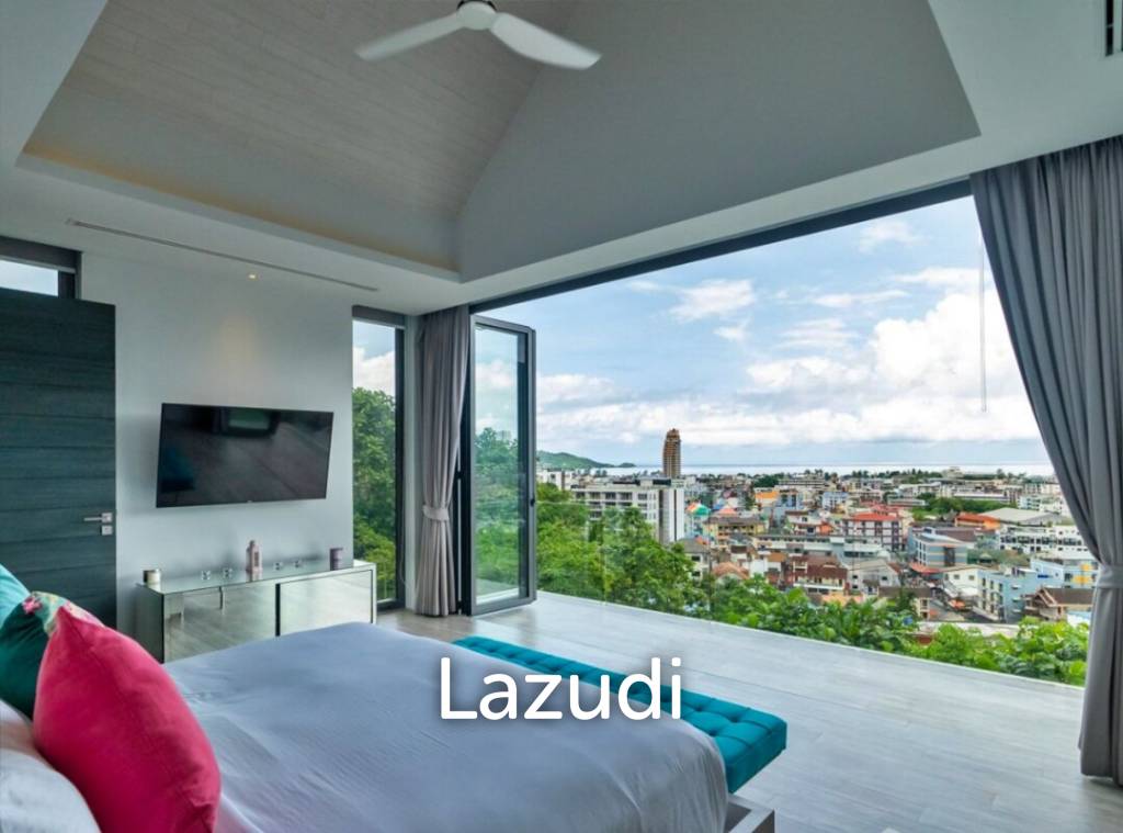 PATONG - 7 Bedroom Pool Villa with stunning sea view