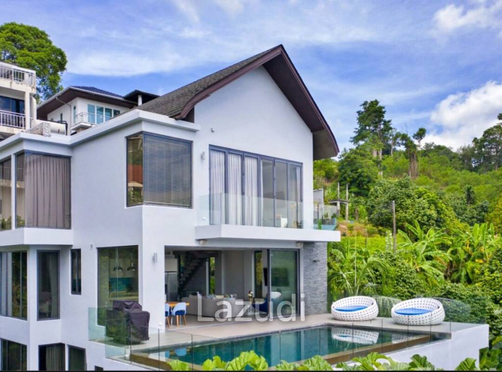 PATONG - 7 Bedroom Pool Villa with stunning sea view