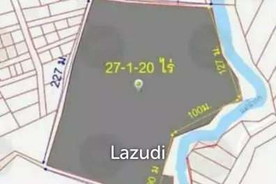 27 Rai of Land for Sale