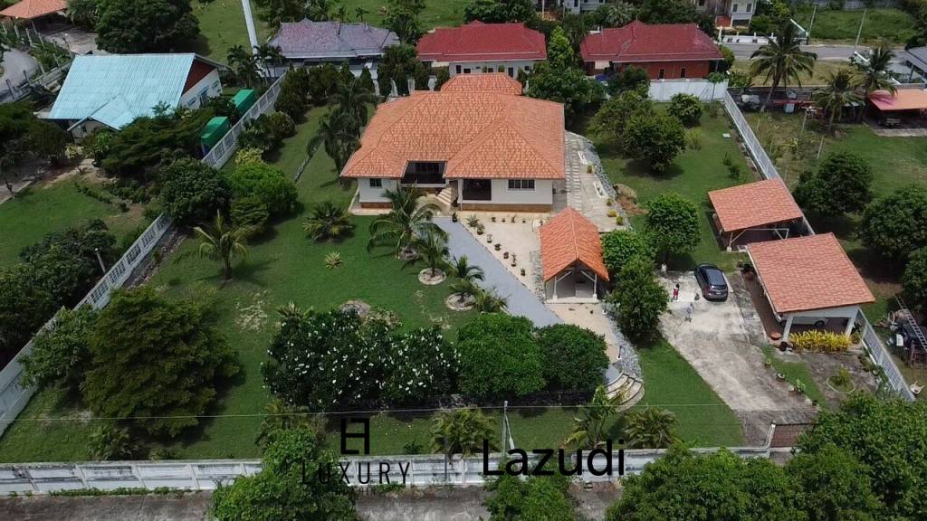 Standalone 3 Bedroom Villa in Khao Tao on 2 Rai Land Plot