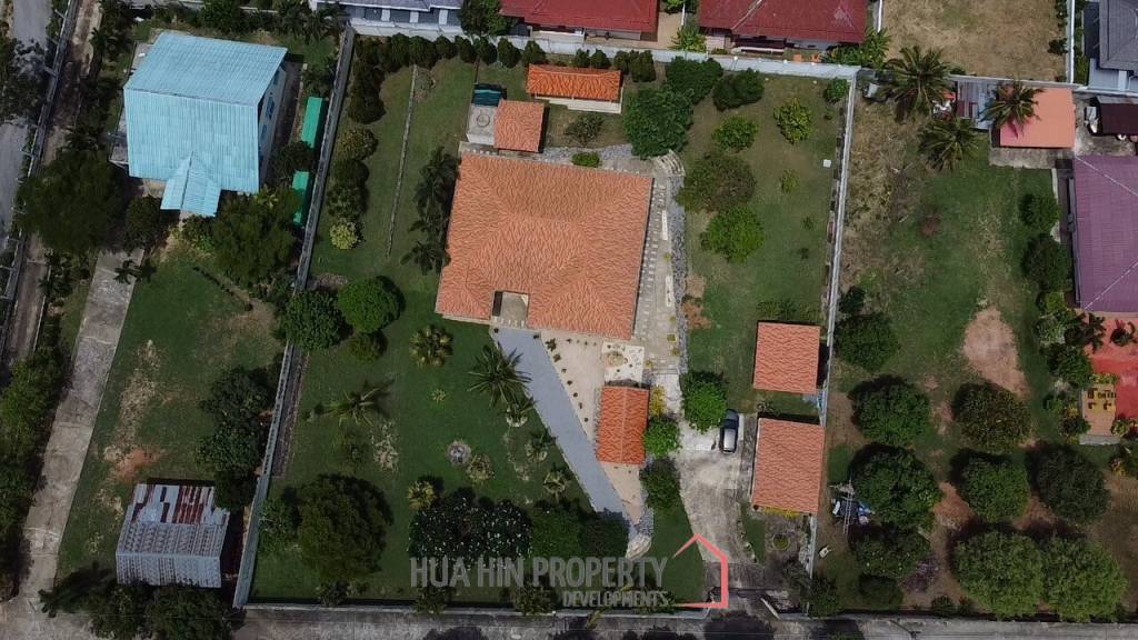 Standalone 3 Bedroom Villa in Khao Tao on 2 Rai Land Plot