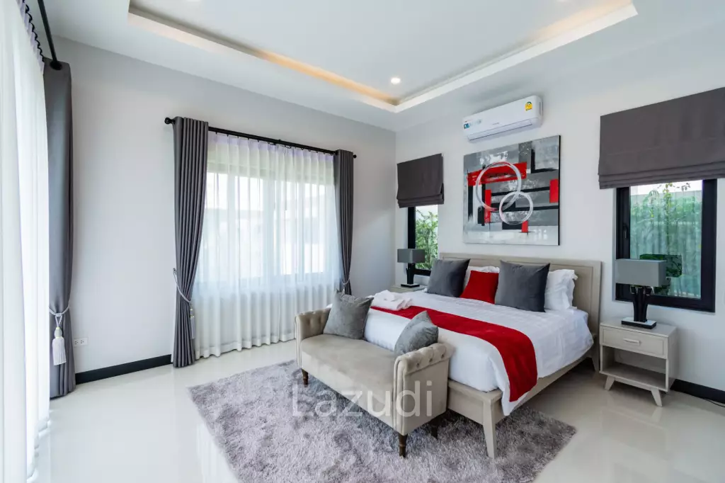 210 sqm pool villa in Emerald Valley Hua Hin 2, Thap Tai - Type C