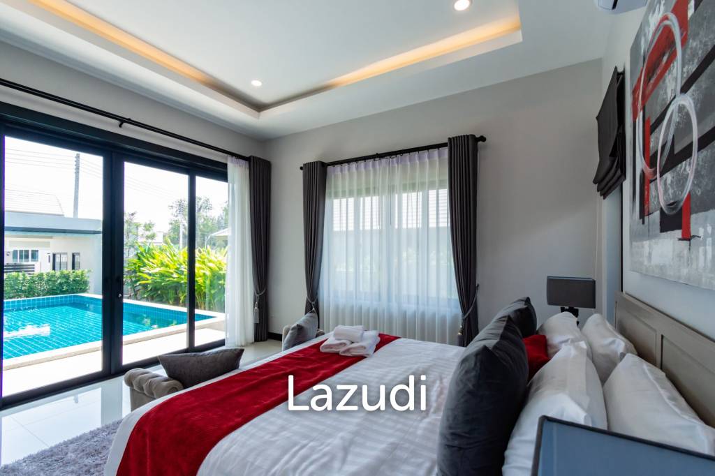 210 sqm pool villa in Emerald Valley Hua Hin 2, Thap Tai - Type C
