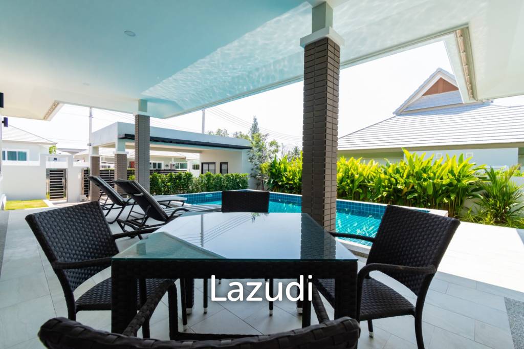 210 sqm pool villa in Emerald Valley Hua Hin 2, Thap Tai - Type C
