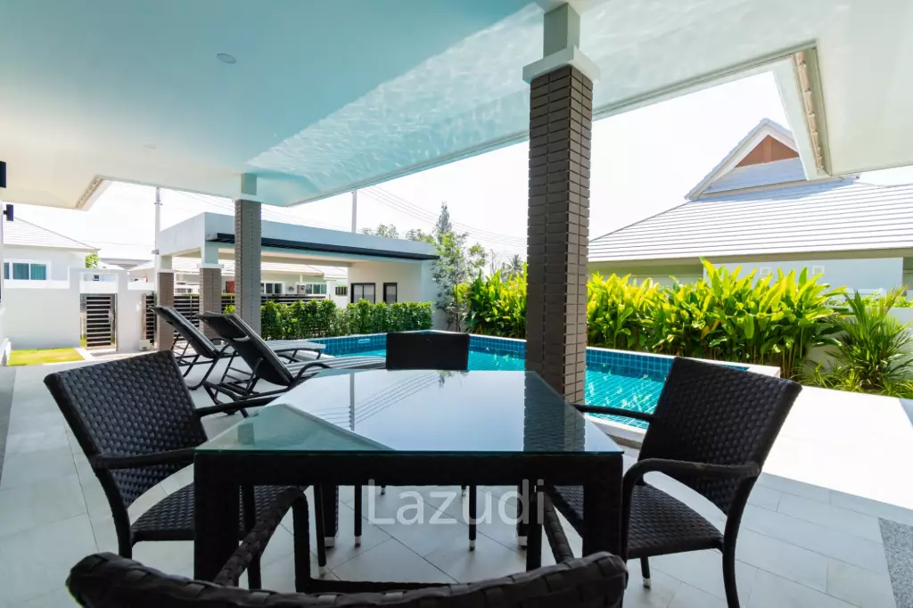 210 sqm pool villa in Emerald Valley Hua Hin 2, Thap Tai - Type C