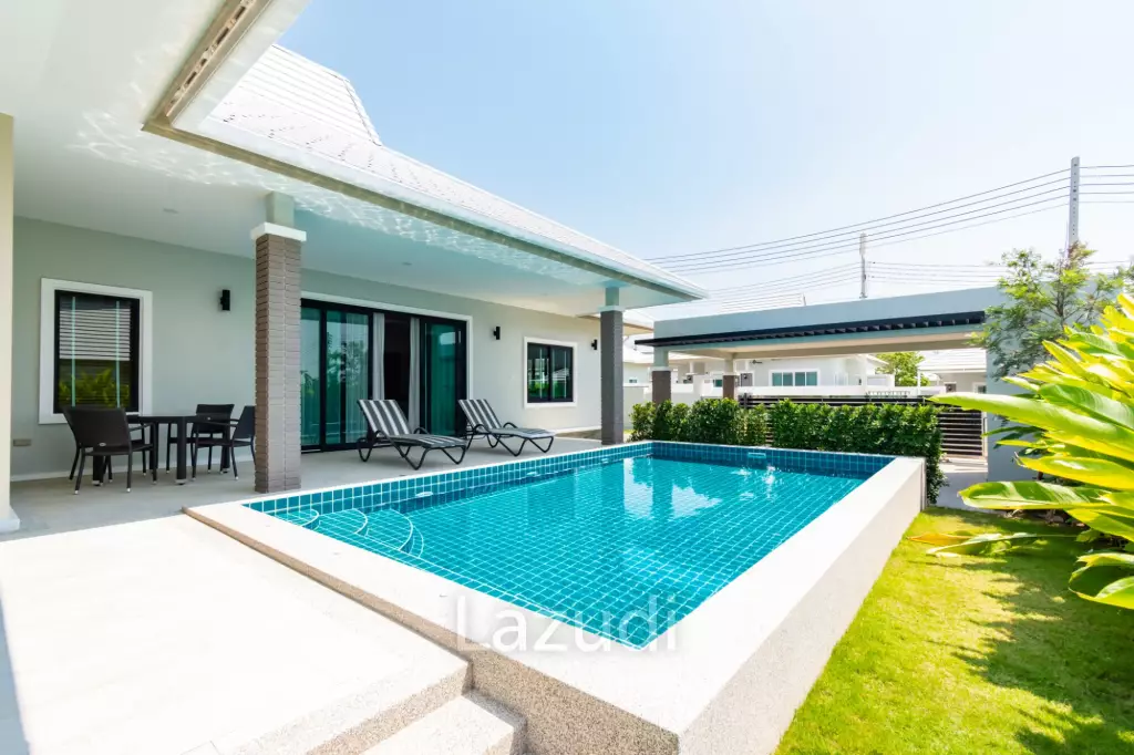210 sqm pool villa in Emerald Valley Hua Hin 2, Thap Tai - Type C