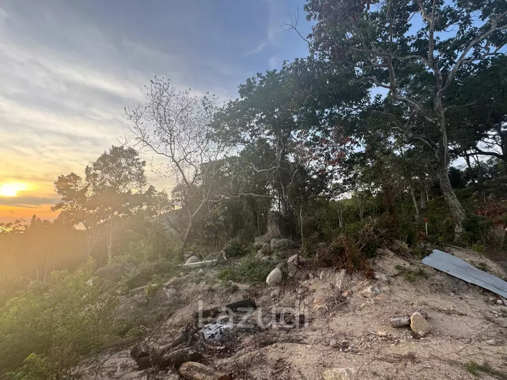 Prime Sea View Land in Srithanu Hills, Koh Phangan