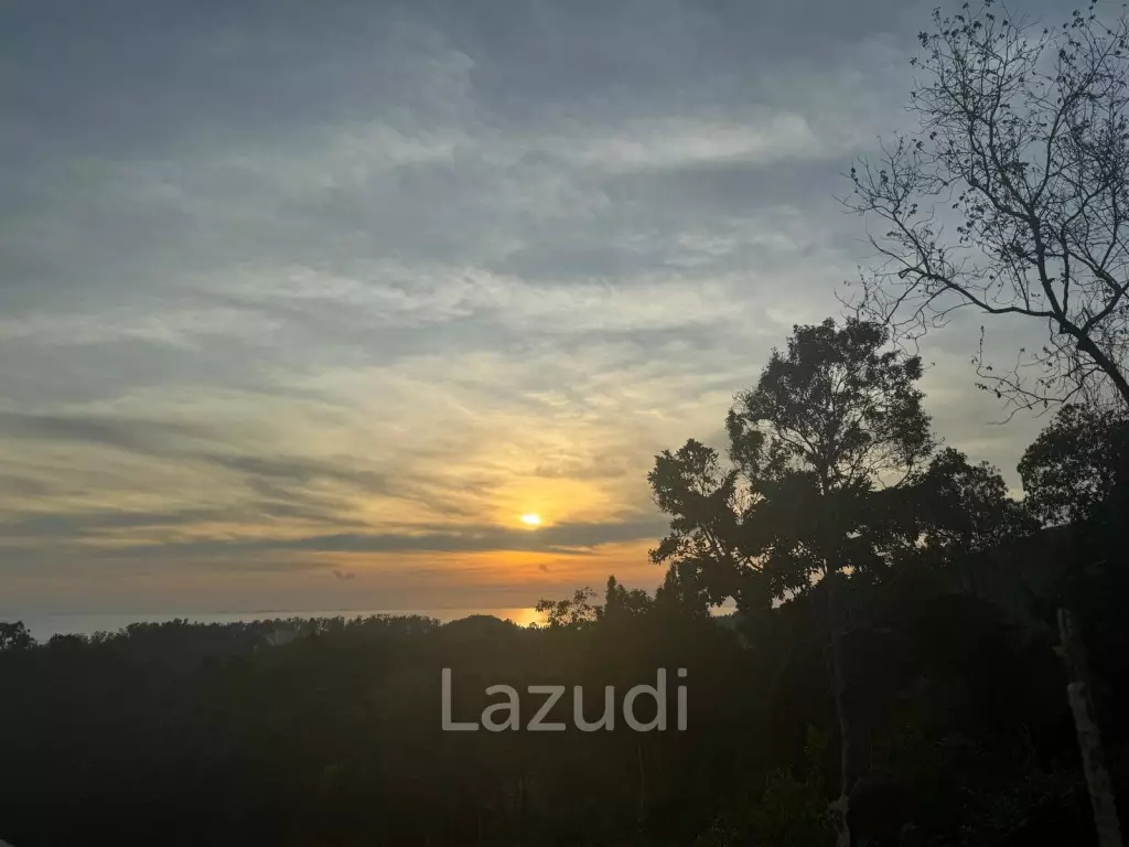 Prime Sea View Land in Srithanu Hills, Koh Phangan