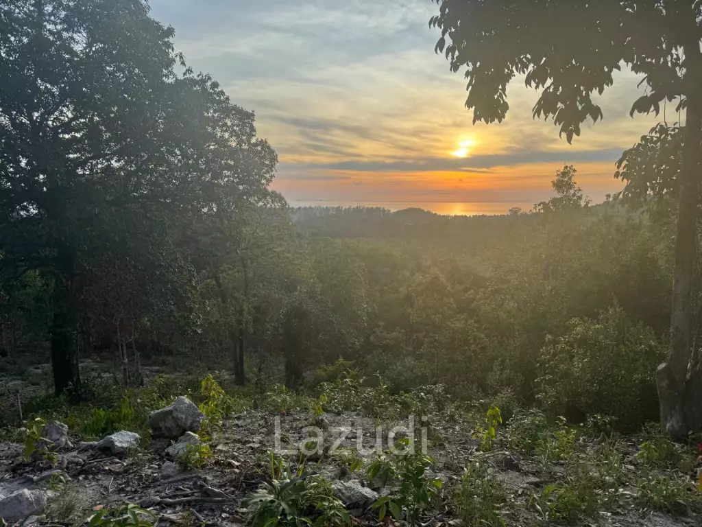 Prime Sea View Land in Srithanu Hills, Koh Phangan