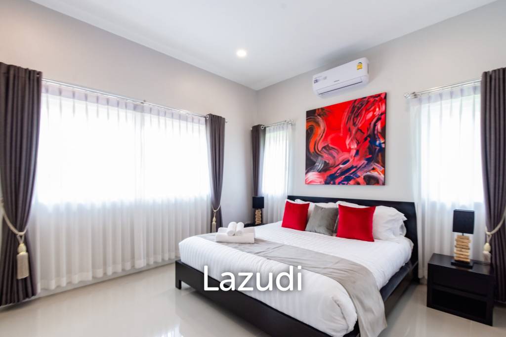182 sqm modern 3 bedroom villa in Emerald Valley Hua Hin 3, Thap Tai - Type B