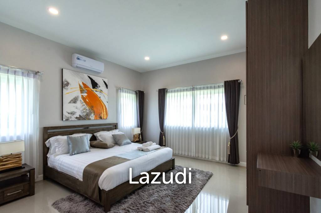 182 sqm modern 3 bedroom villa in Emerald Valley Hua Hin 3, Thap Tai - Type B