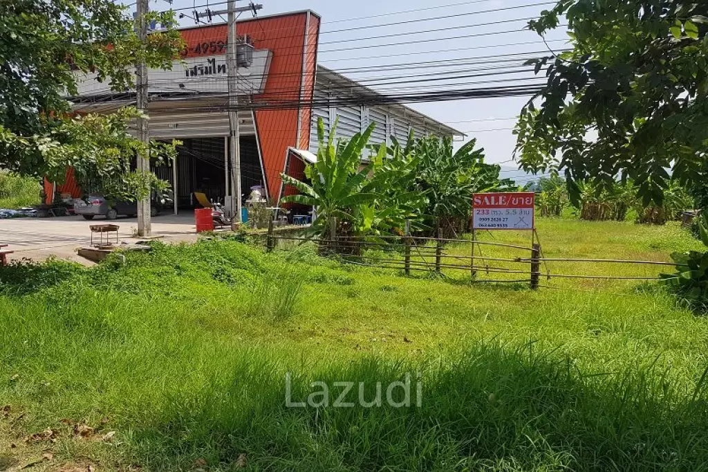 Good location Land close to intersection