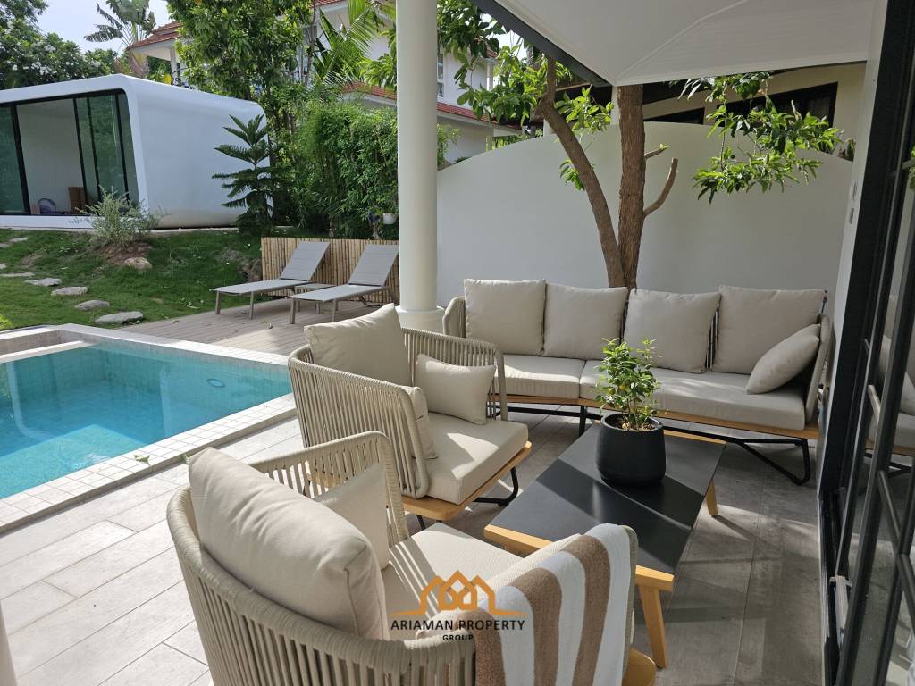 Brand-new 3+1 beds Private Pool Villa in prime Thongson Bay