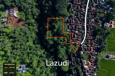 Pristine Freehold land in Ubud