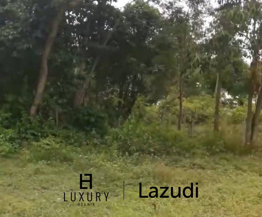 Prime 332 Sqm Land Plot in Bang Saphan - 200m From The Beach