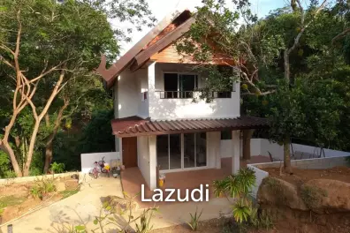 3.75 Rai Land with Spacious 3-Story Villa and Additional 3-Story House, Walking Distance to Yanui Beach