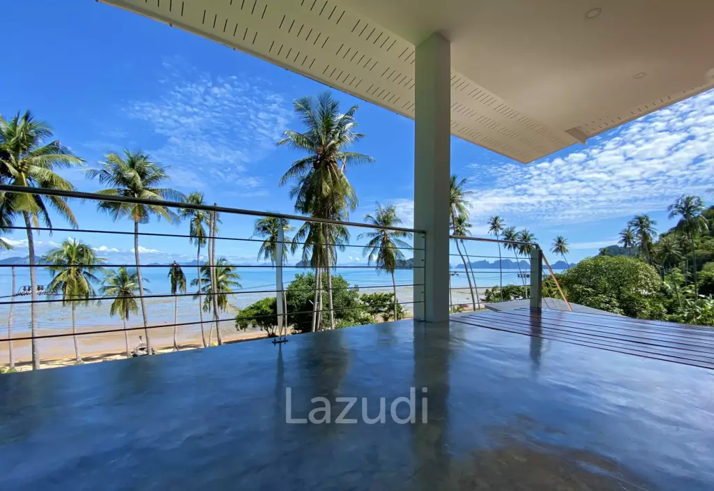 Modern Beachfront 2-Bed Pool Villa in Ko Yao Noi