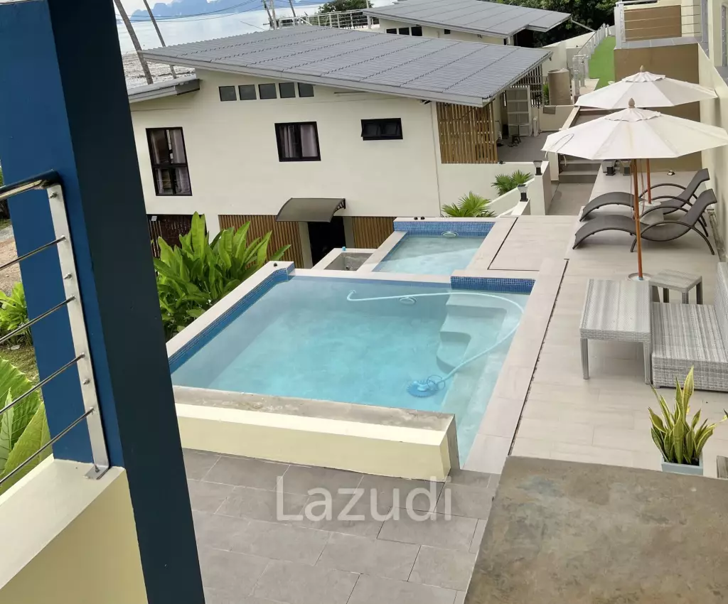 Modern Beachfront 2-Bed Pool Villa in Ko Yao Noi