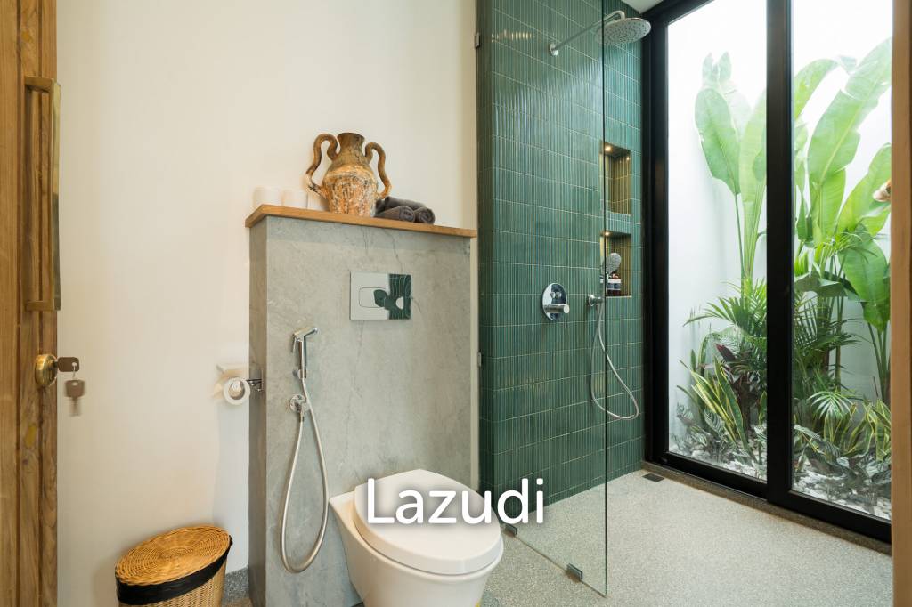 Mediterranean Inspired 3 bedroom Leasehold Villa for sale in Bingin Uluwatu