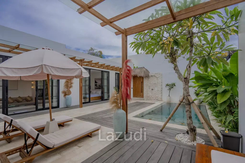 Mediterranean Inspired 3 bedroom Leasehold Villa for sale in Bingin Uluwatu