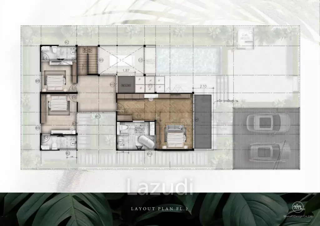 5 Bedrooms 6 Bathrooms 420 SQ.M. Atmos Prime Villa