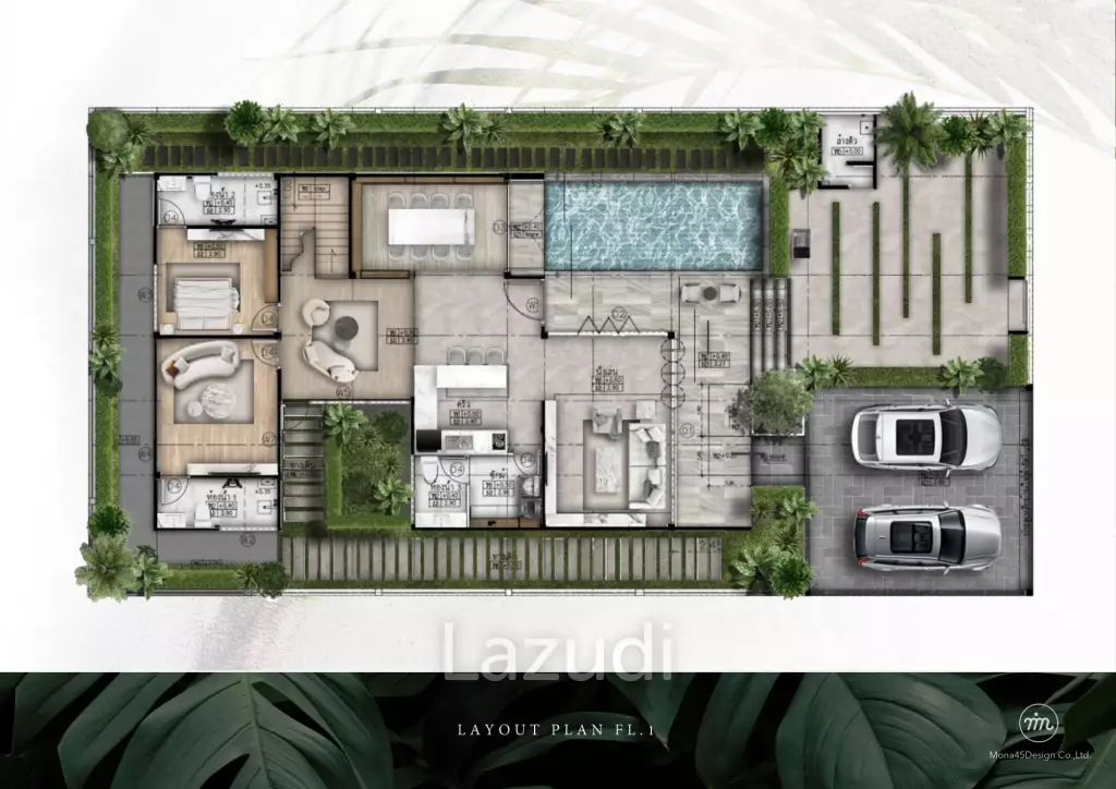 5 Bedrooms 6 Bathrooms 420 SQ.M. Atmos Prime Villa