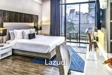 Studi 1 Bath 45 SQ.M Metropolis Suites Bangkok by Hilton