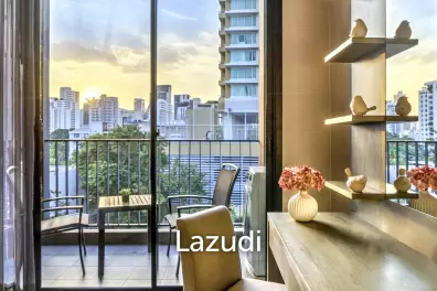 Studi 1 Bath 45 SQ.M Metropolis Suites Bangkok by Hilton