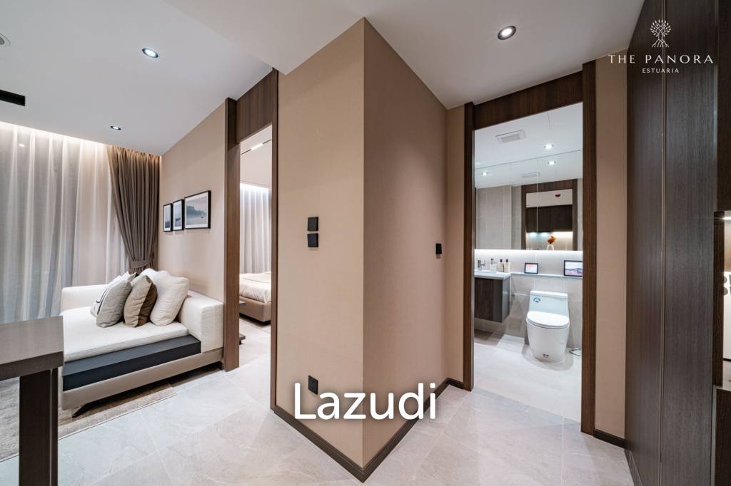 1 Bedroom 1 Bathroom  47 SQ.M. The Panora Estuaria