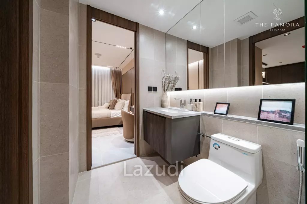 1 Bedroom 1 Bathroom  47 SQ.M. The Panora Estuaria