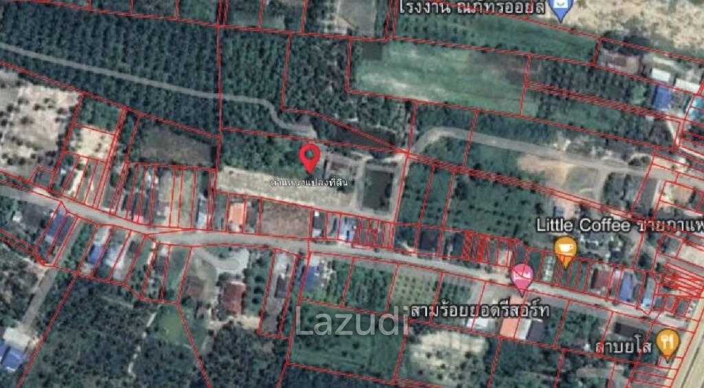 1-2-27 Rai Of Land Plot For Sale In Sam Roi Yot