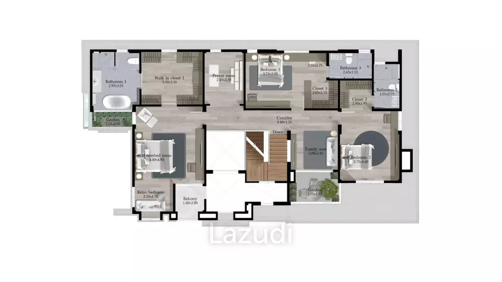 4 Bed 5 Bath 377 SQ.M NANTAWAN Bangna km.15
