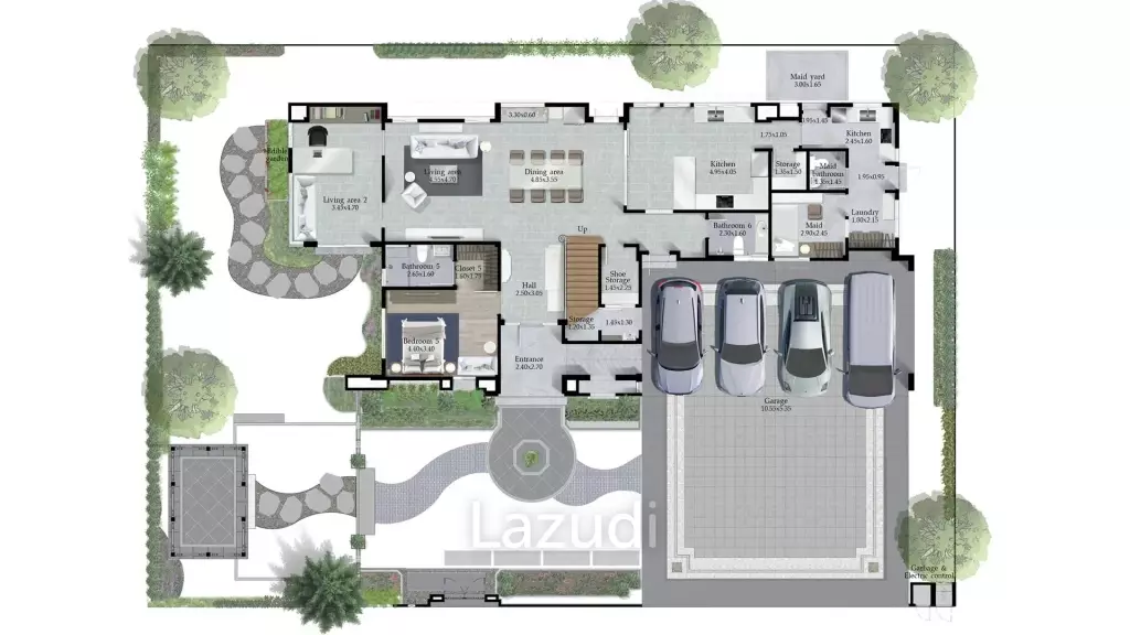 5 Bed 7 Bath 619  SQ.M NANTAWAN Bangna km.15