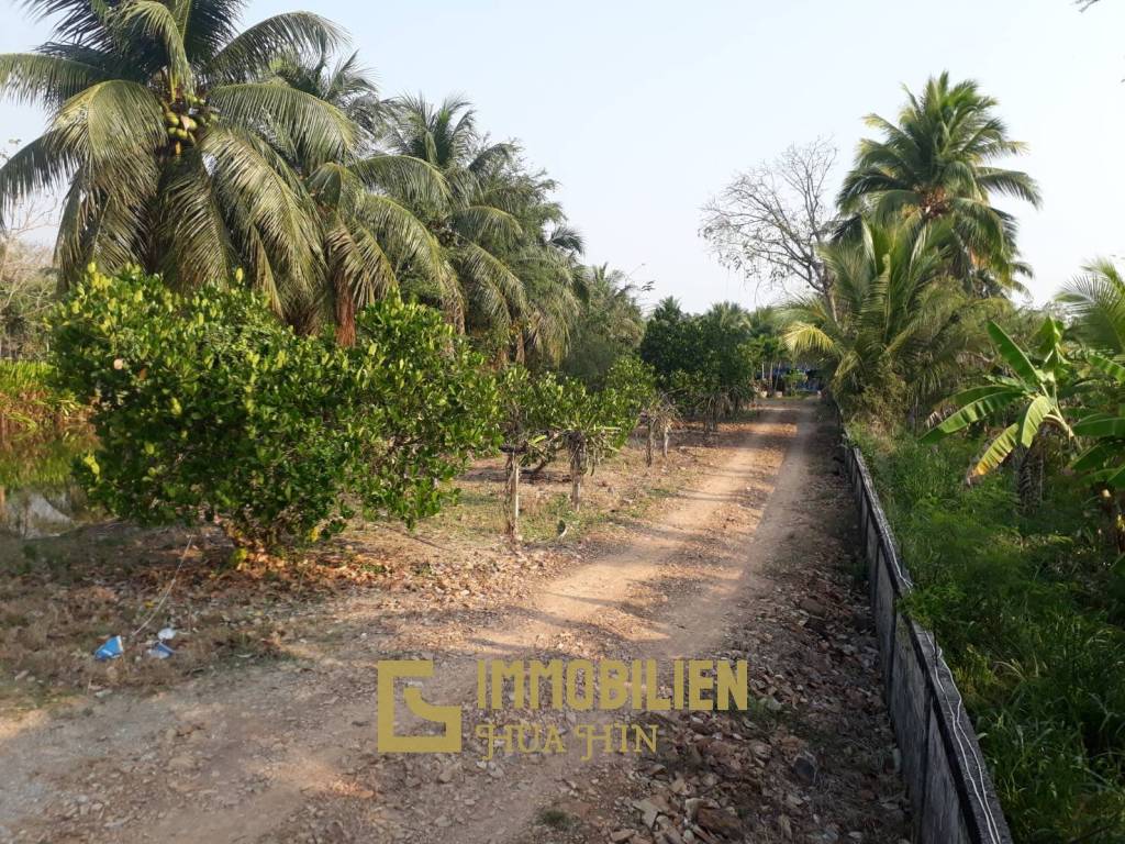 1-2-27 Rai Of Land Plot For Sale In Sam Roi Yot