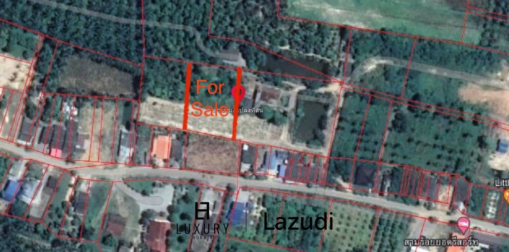 1-2-27 Rai Of Land Plot For Sale In Sam Roi Yot