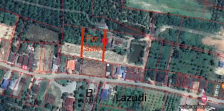 1-2-27 Rai Of Land Plot For Sale In Sam Roi Yot