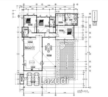 3 Beds 3 Baths 228.26 SQ.M Aria 3 Hua Hin