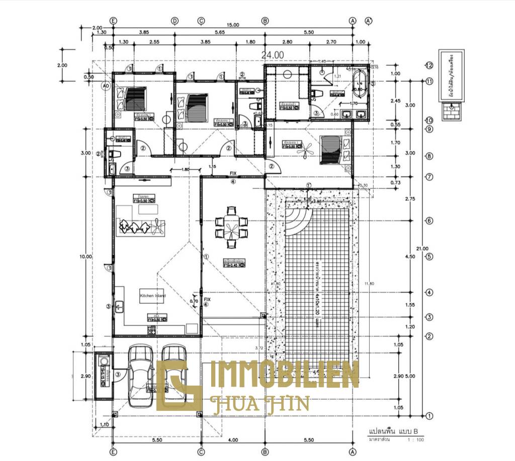 600 qm 3 Bett 3 Bad Villa Für Verkauf