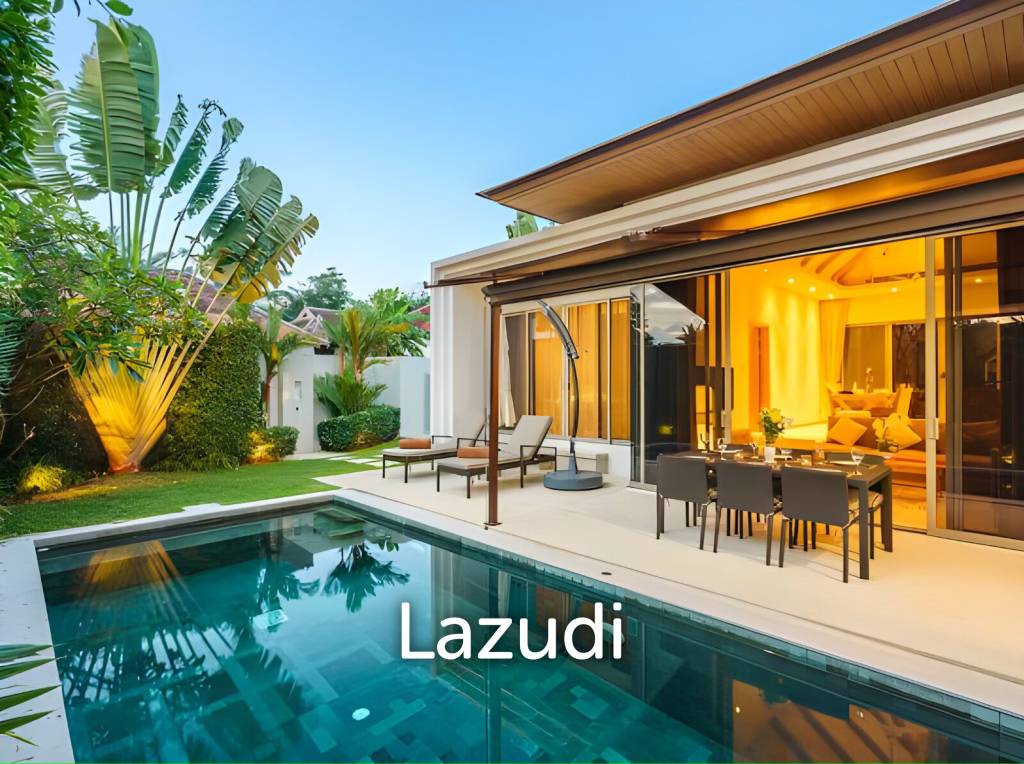 Villa Tropical 2+1 Bedroom Pool Villa in Prime location
