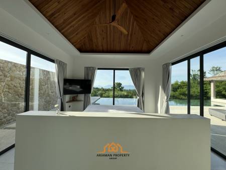 Luxury Bali Style Sea View Villa in Bophut Hills