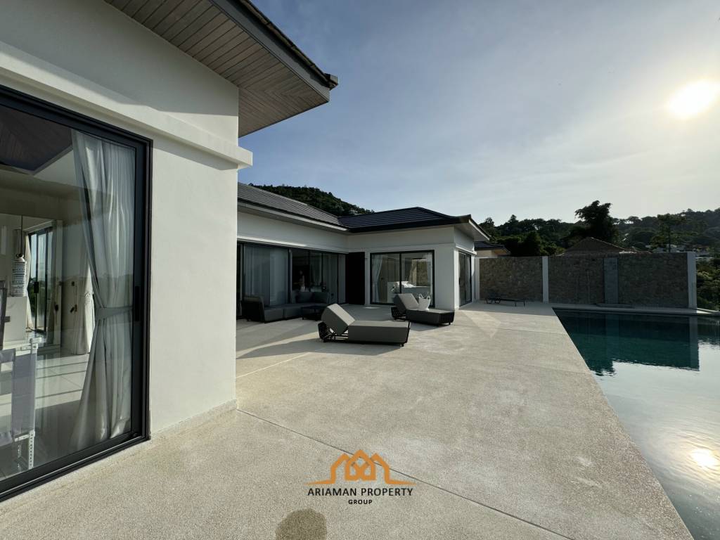 Luxury Bali Style Sea View Villa in Bophut Hills